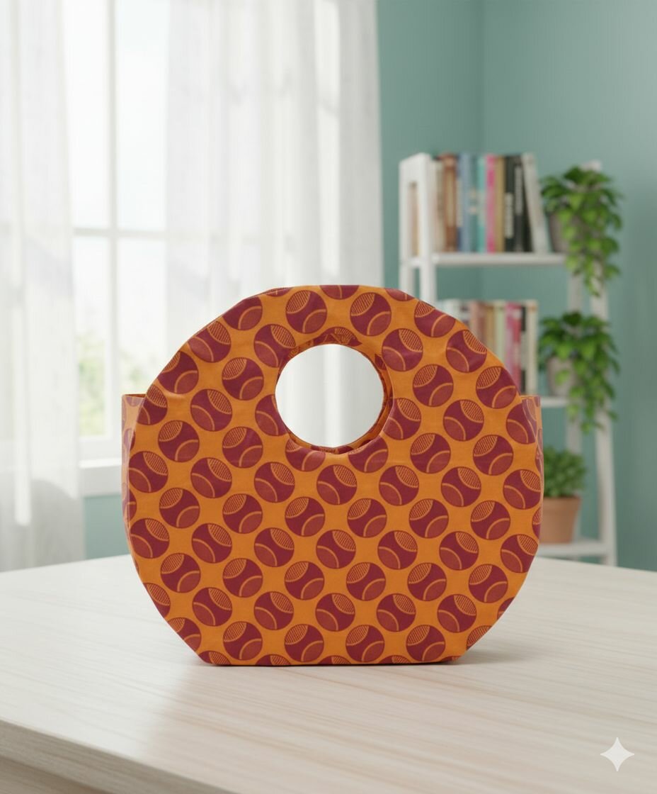 Sac en pagne.  Je liquide