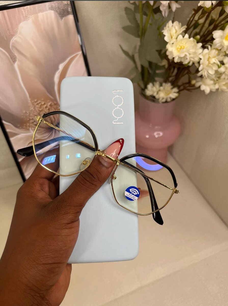 Lunettes anti-lumière bleue élégantes