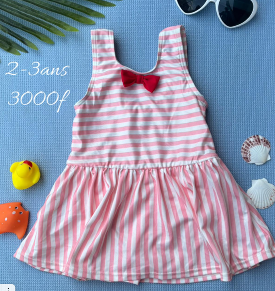 robe de maillot de bain pour fille