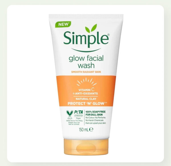 SIMPLE GLOW FACIAL WASH