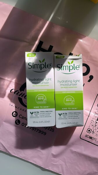 Hydratant léger visage Simple