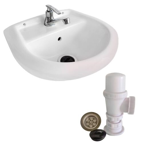 Lavabo mural céramique blanc