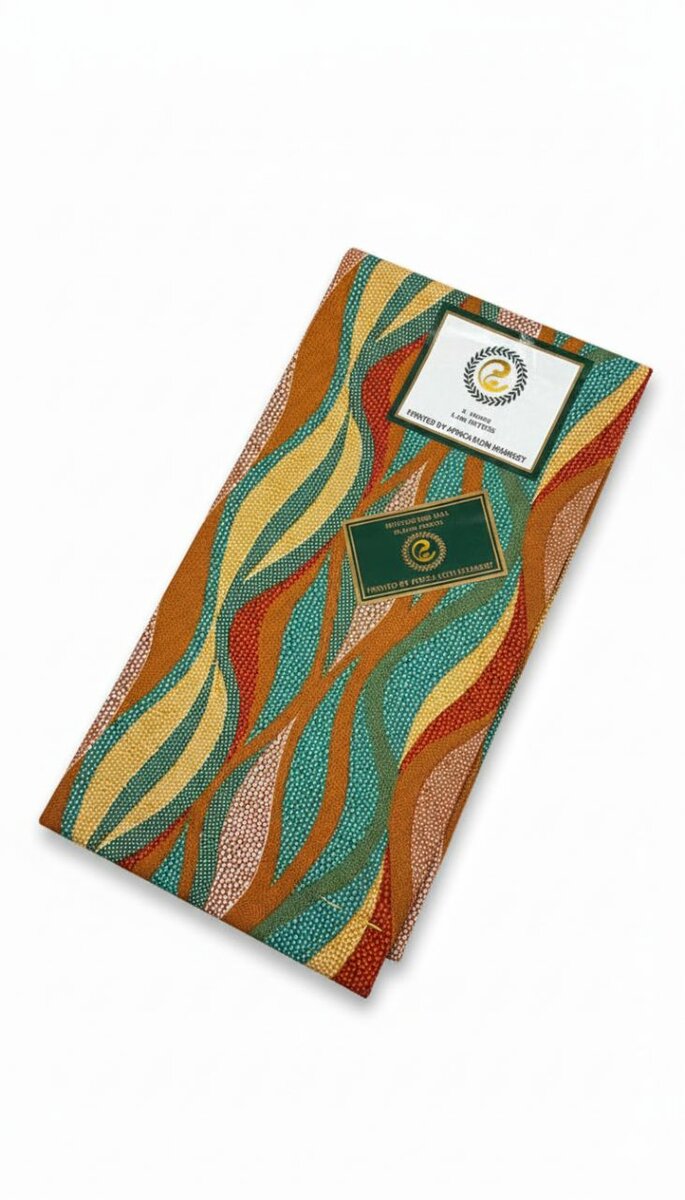 Tissu Wax Africain Coloré