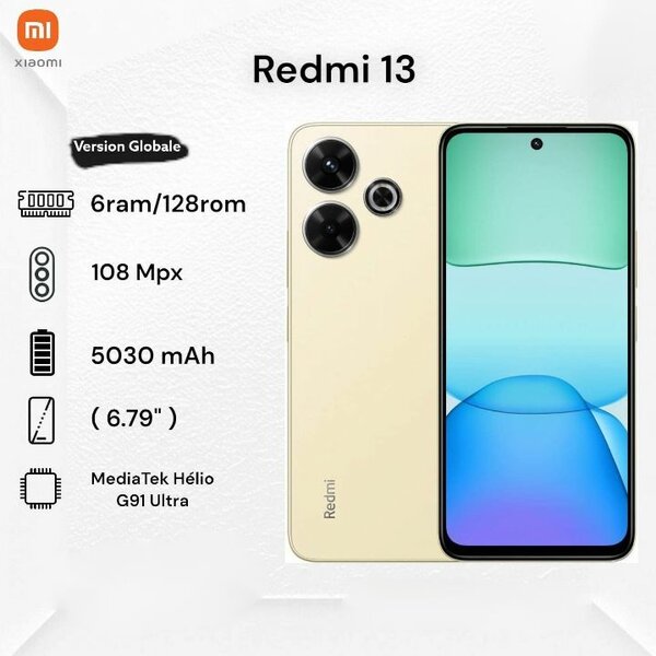 Xiaomi Redmi 13 - 128 GB - 6 GB Ram