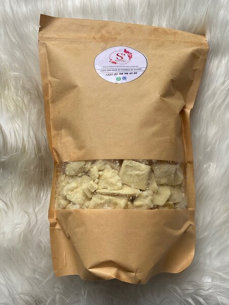 Beurre de cacao brut alimentaire (1kg)