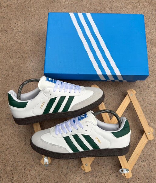 Adidas Samba Vert Blanc