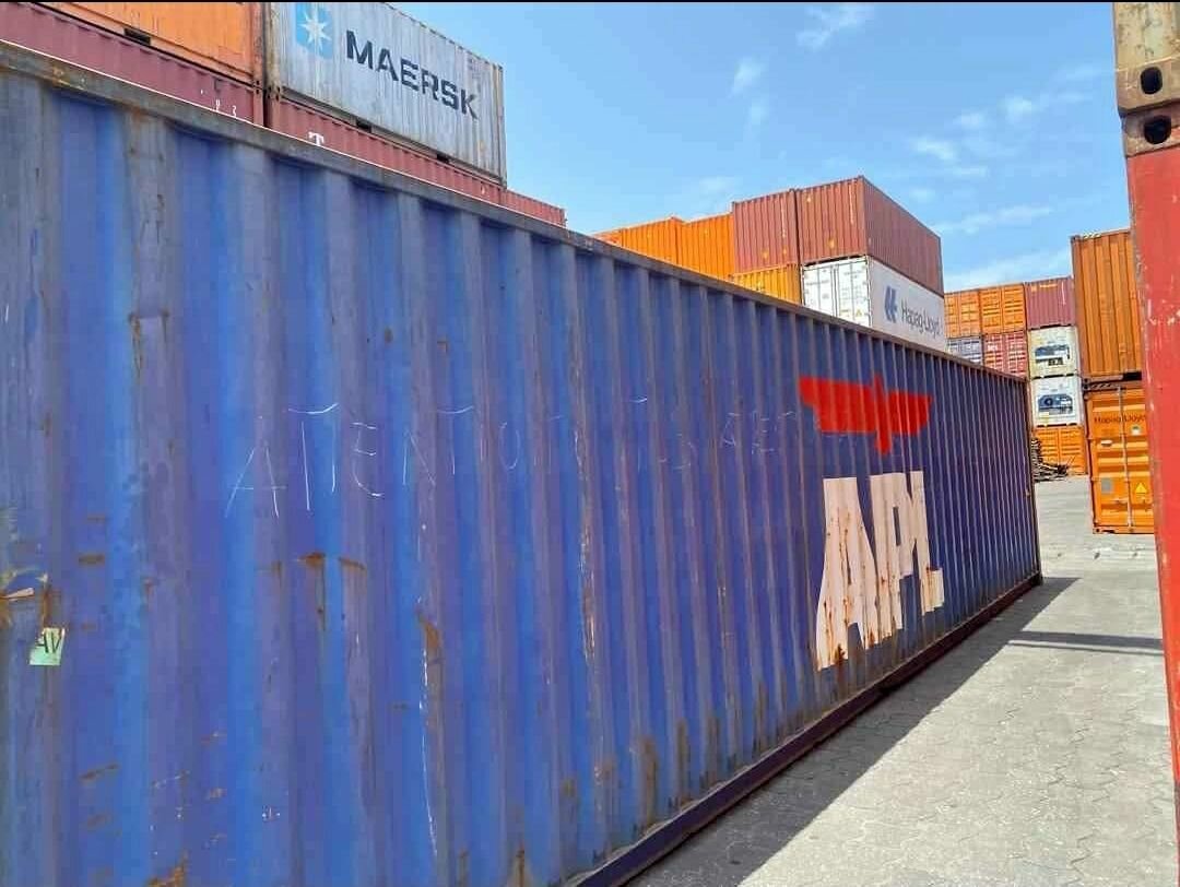 Conteneur maritime robuste 20 pieds