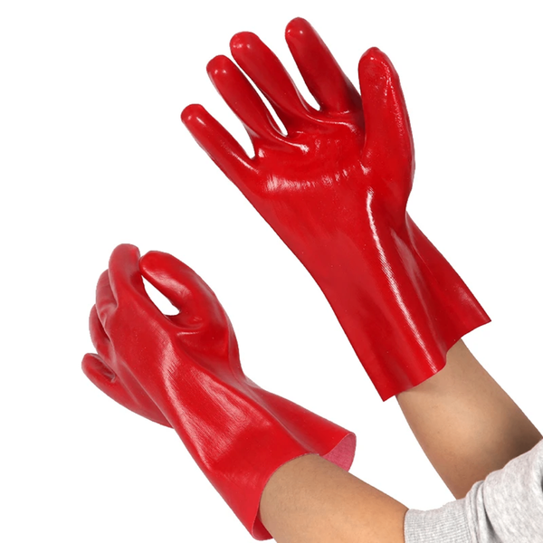 Gants de protection rouges