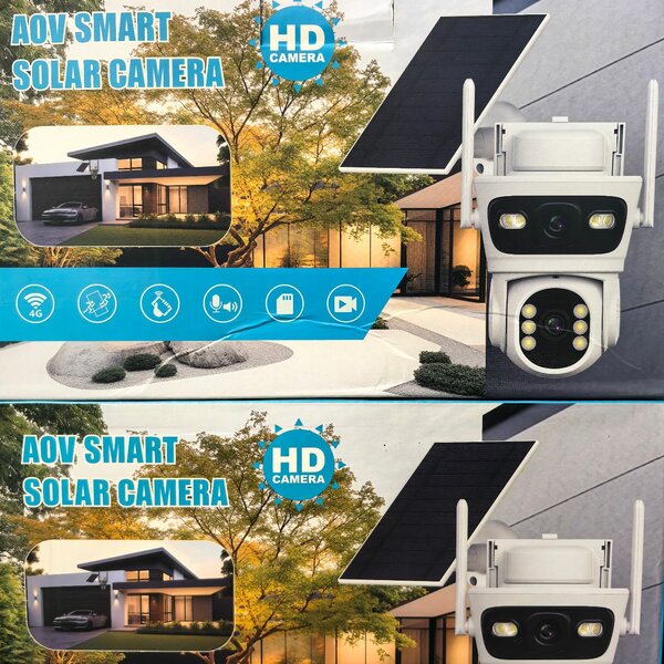 AOV智能太阳能摄像机
