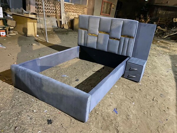 Double Bed Frame with extended drawer