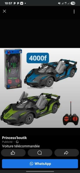 Voiture télécommandée RC