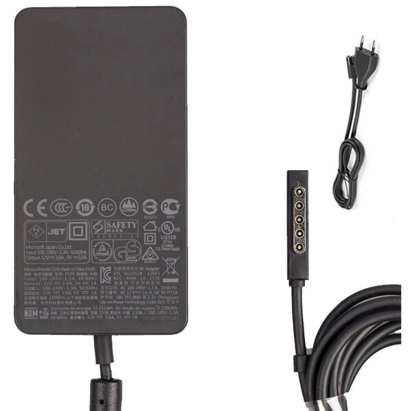 Microsoft Chargeur Microsoft Surface Pro 2 / 12V  3.6 A