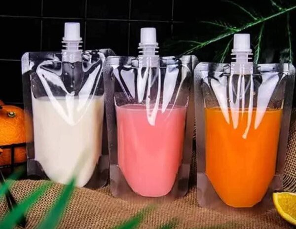 Sachets réutilisables transparents