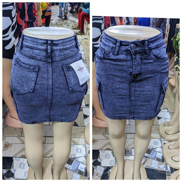Ladies jeans skirt available