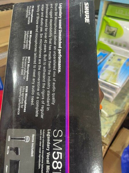 Microphone dynamique Shure SM58