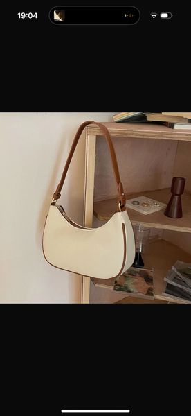 Sac à main beige