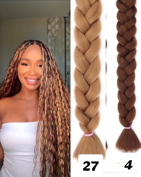 Fibre à tresser ombrées 2M