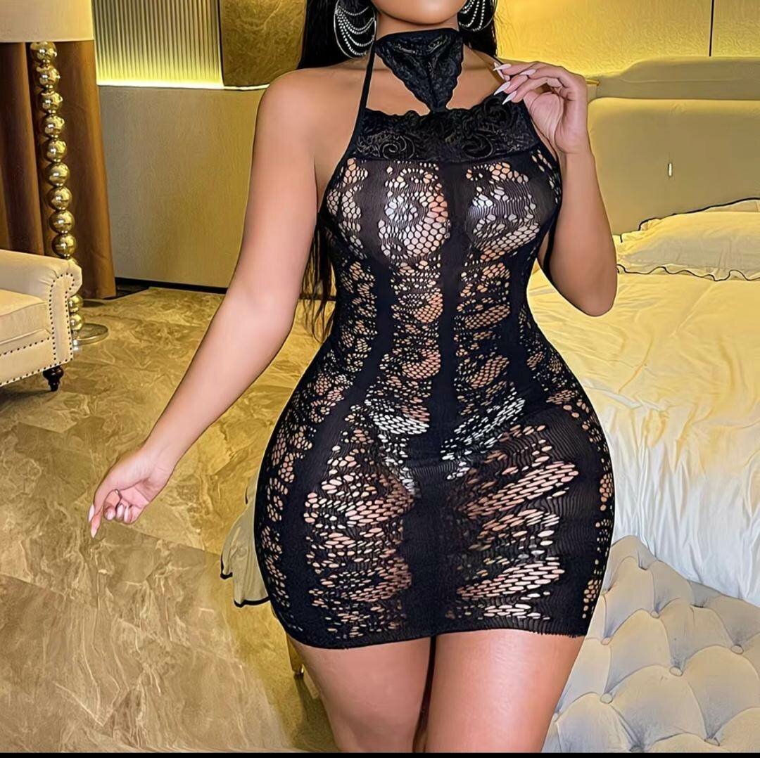 Robe en dentelle ravissante