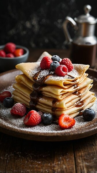 10 crêpes aux fruits