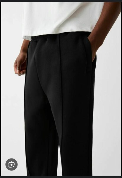 Pantalon noir élégant homme