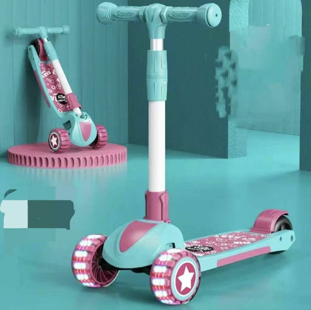 Trottinette Enfant à LED Pliable