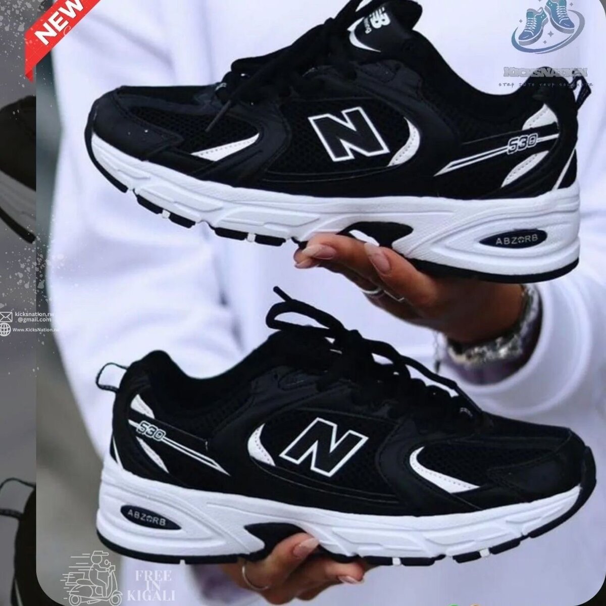 Chaussures de course noires