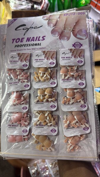 Ongles d'Orteil Professionnels