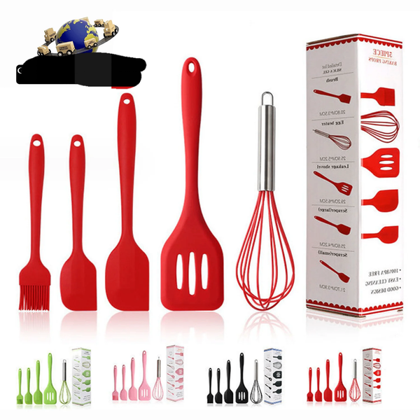 Ensemble Ustensiles Cuisine en Silicone