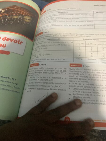 Cahier Mathématiques 5e