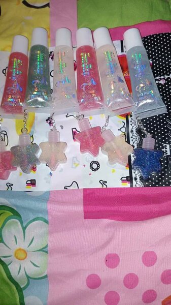 Lip scrub and lip mask ,lip mask and rainbow sugar