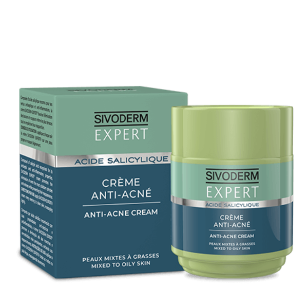 Crème anti acné sivoderm Expert