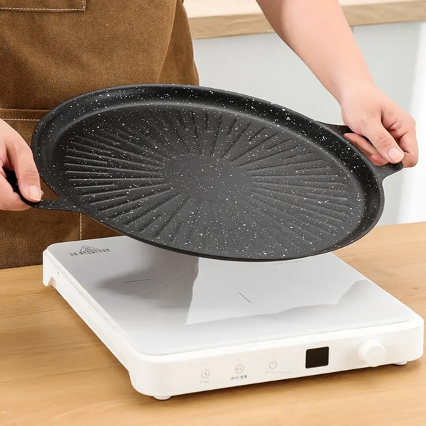 Poêle à griller en fonte