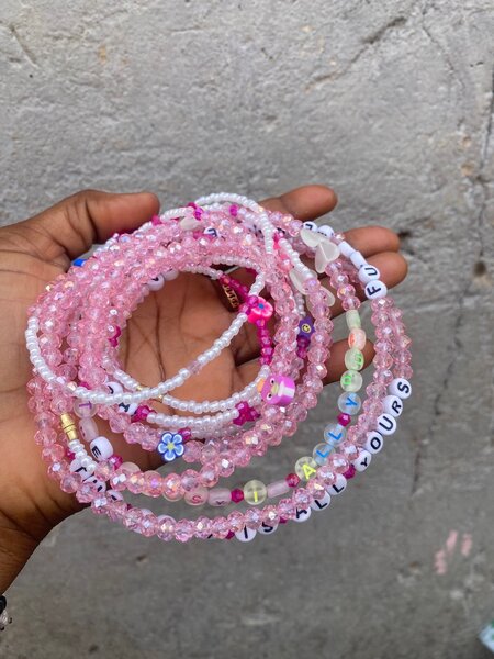 Waist beads,anklets and bracelets