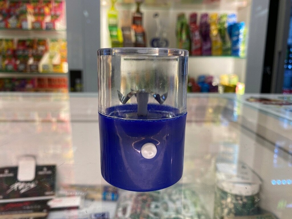 Rechargeable tobacco grinder