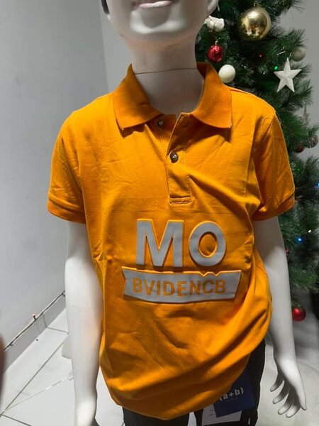 Polo enfant coloré