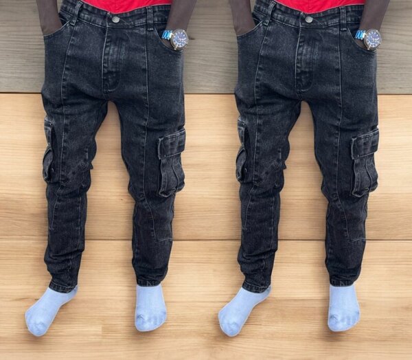 Jeans tendance déchirés homme