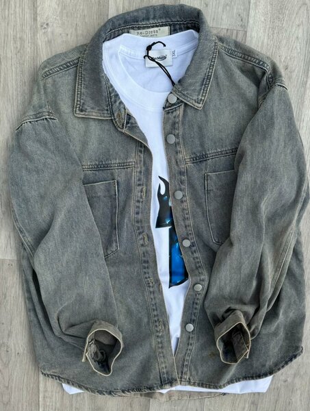 Veste en jean décontractée