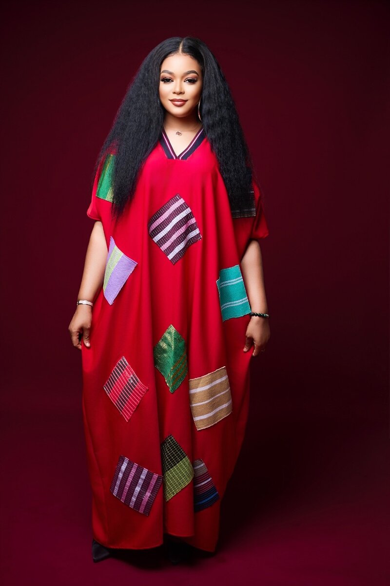 Boubou Robe soie tendance