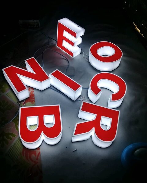 Lettres 3D Éclairage LED