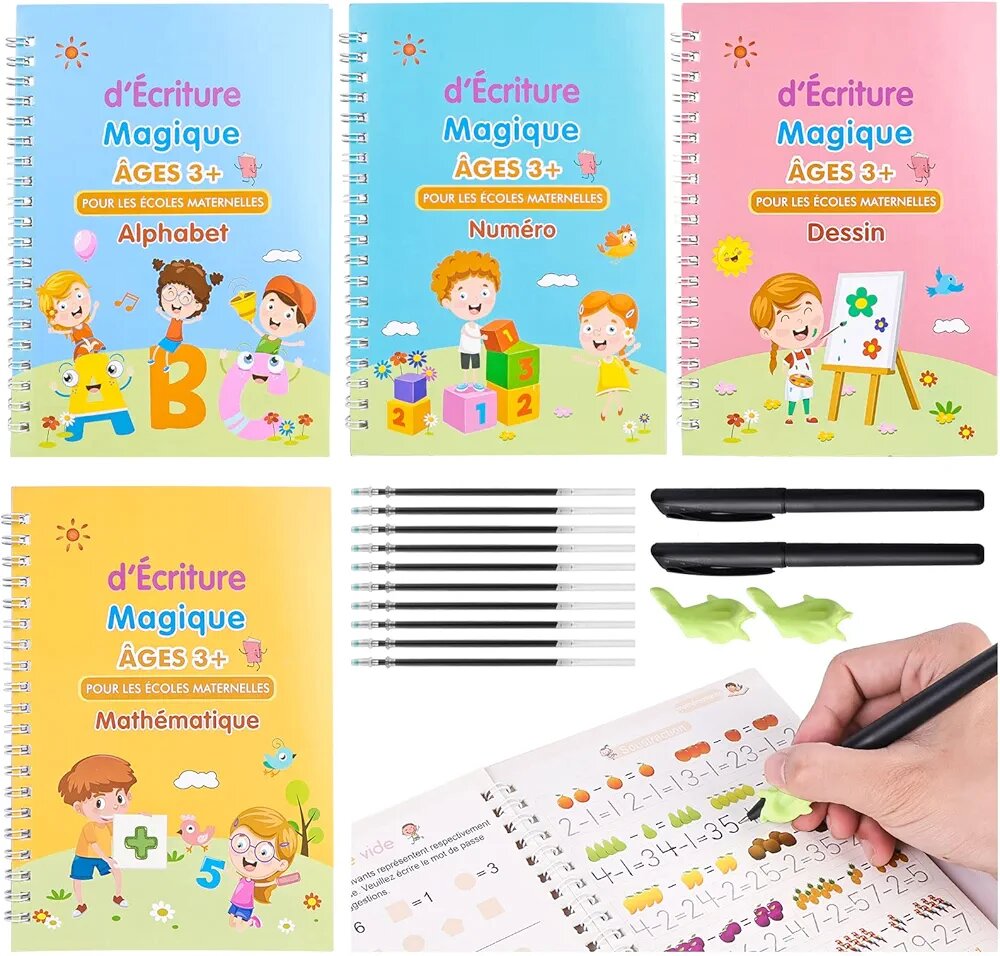 4 Cahiers d'apprentissage