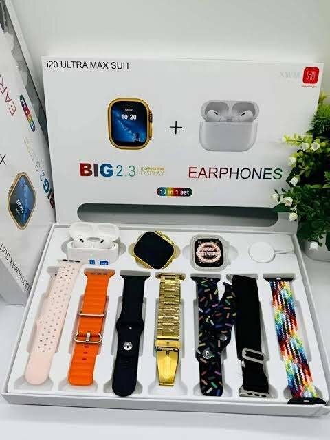i20 Ultra max Big 2.3 Display Smart Watch