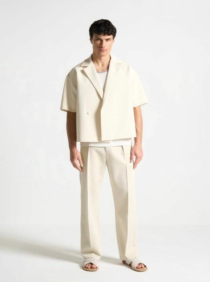 Ensemble Chemise Pantalon Décontracté Homme