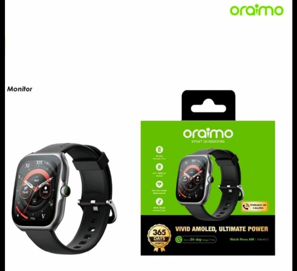 Montre connectée AMOLED Oraimo