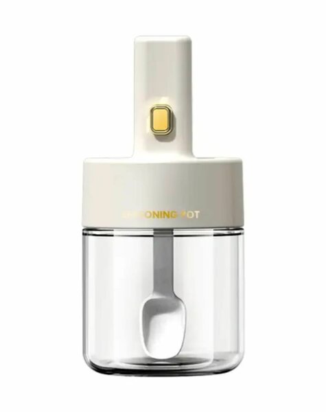 Pot à épices avec cuillère