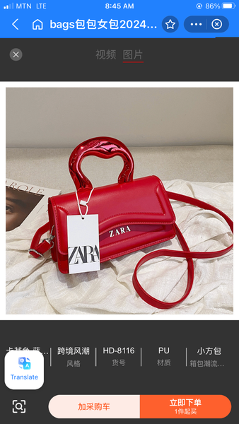 Zara bags