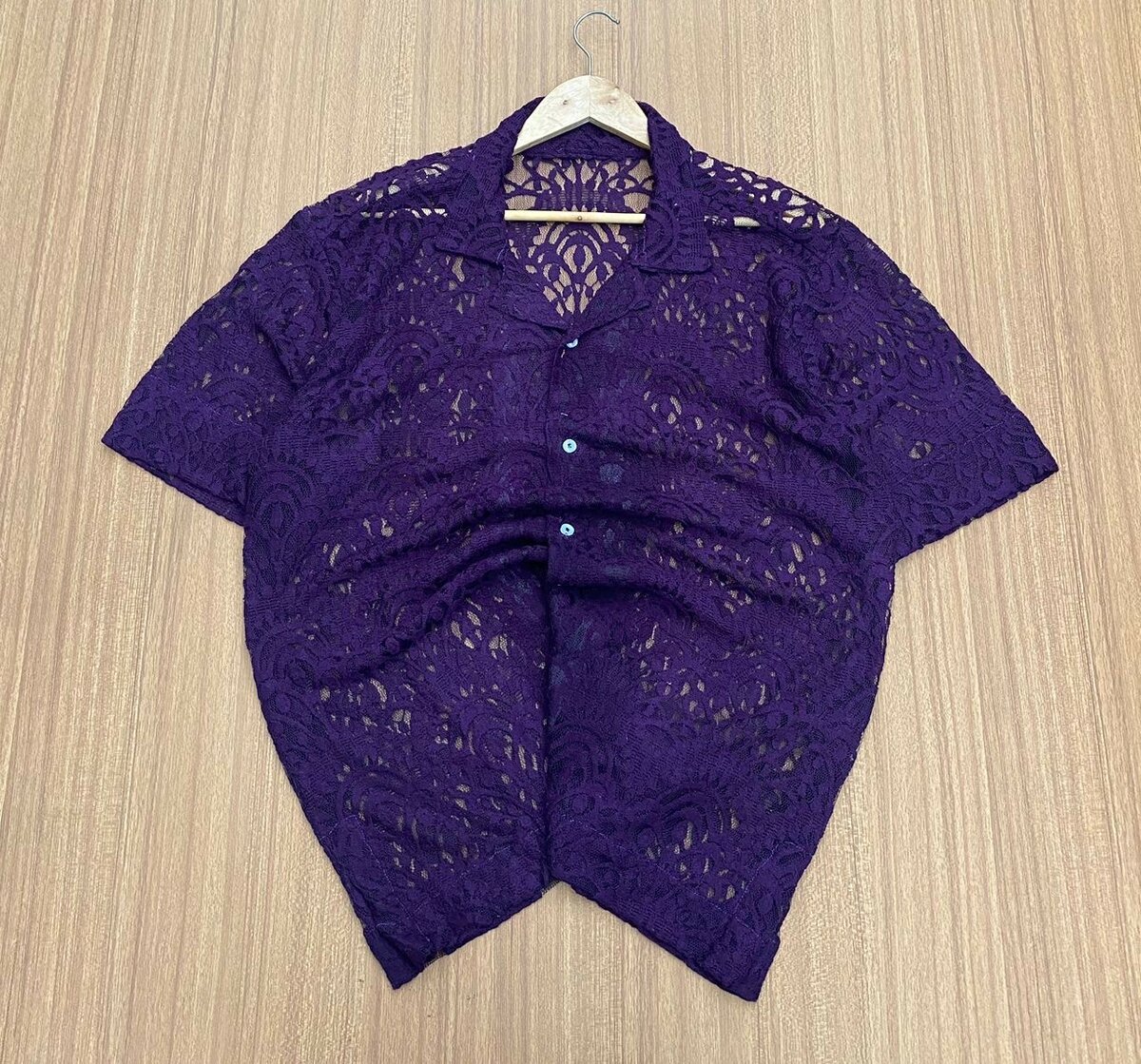 Transparent Net Top for Men