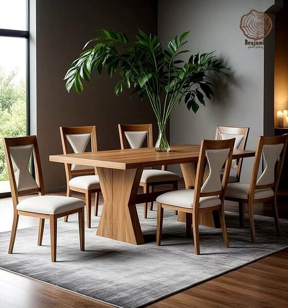 Ensemble Table et Chaises Bois