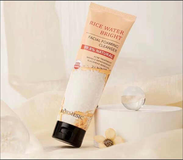 Nettoyant moussant eau de riz