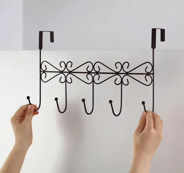 Porte-manteau mural en fer