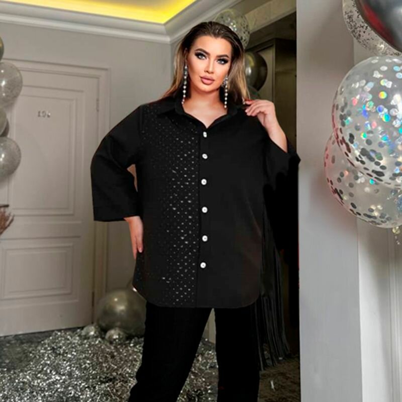 Рубашка нарядная БОЛЬШОГО размера